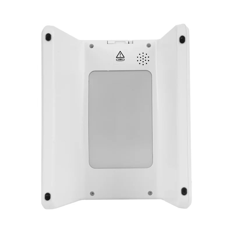 Powered off, showing a dark faceplate
