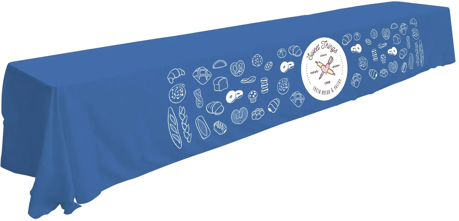 16' Economy Table Throw (Full-Color Front Only) — view 12