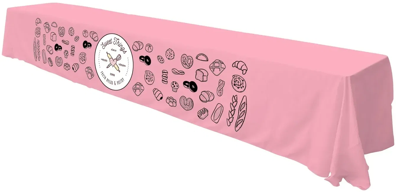 16' Economy Table Throw (Full-Color Front Only) — view 14
