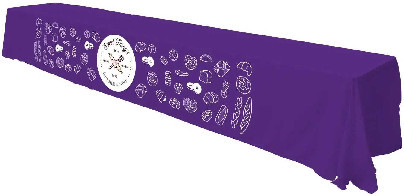 16' Economy Table Throw (Full-Color Front Only) — view 16