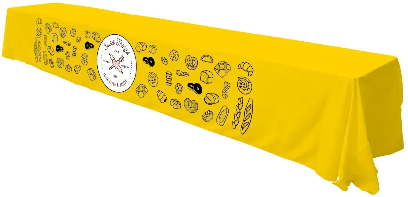 16' Economy Table Throw (Full-Color Front Only) — view 20