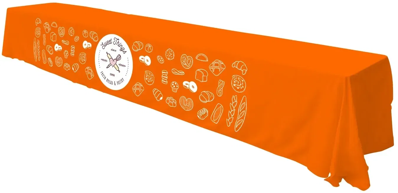 16' Economy Table Throw (Full-Color Front Only) — view 25