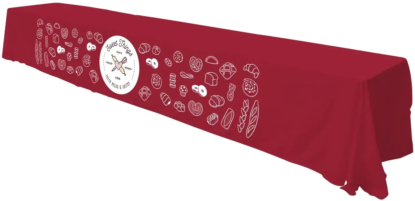 16' Economy Table Throw (Full-Color Front Only) — view 28
