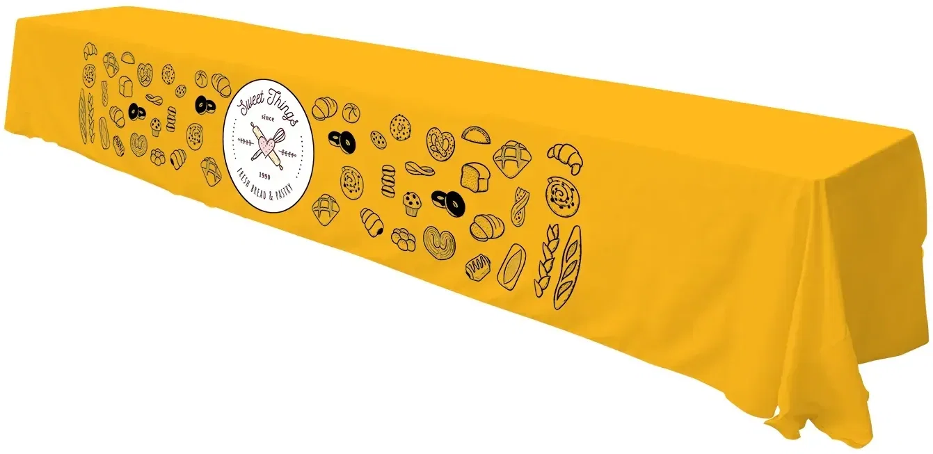 16' Economy Table Throw (Full-Color Front Only) — view 32