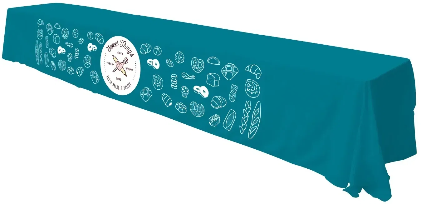16' Economy Table Throw (Full-Color Front Only) — view 5