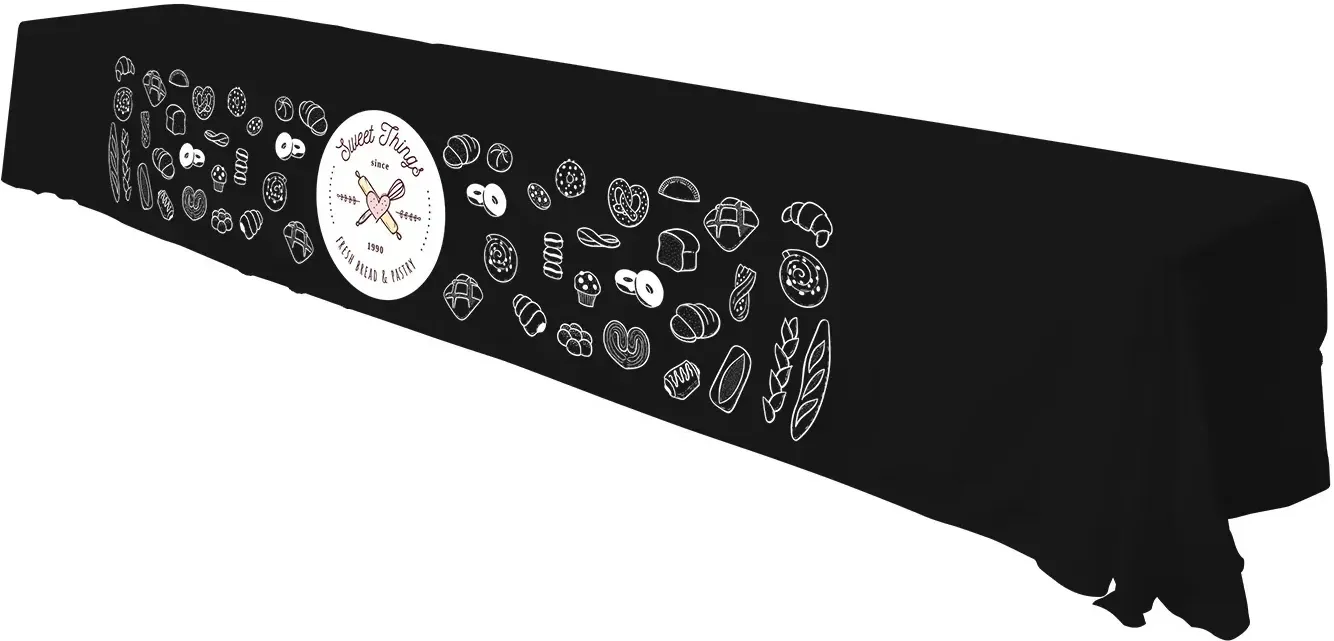 16' Economy Table Throw (Full-Color Front Only) — view 6
