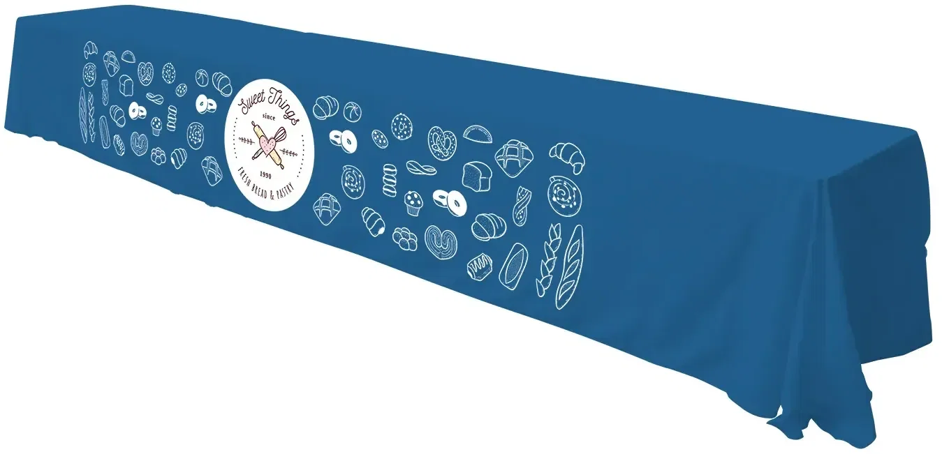 16' Economy Table Throw (Full-Color Front Only) — view 7