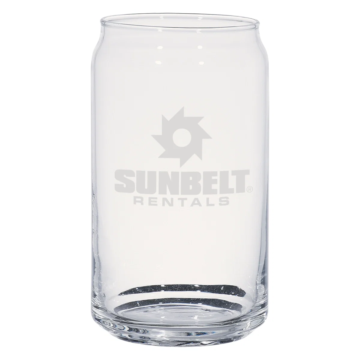 Side profile of the straight walled drinking vessel with a smooth rim