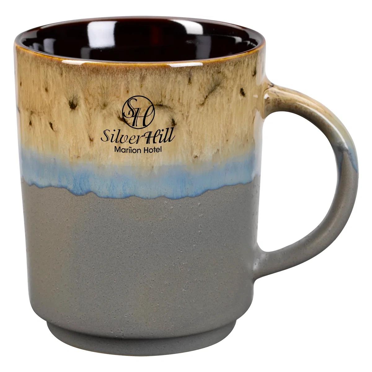 Wide handle offers a comfortable grip for large servings