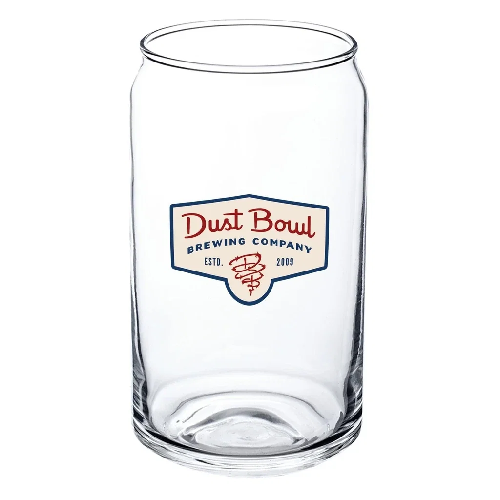 16 oz. ARC Can Shaped Beer Glasses — Clear — view 2