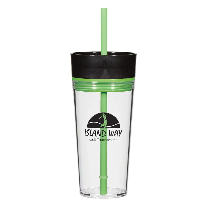 Personalized Aurora Tumbler - 16 Oz. — view 4