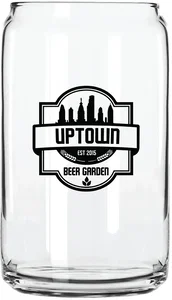 16 oz. Beer Can Glass 