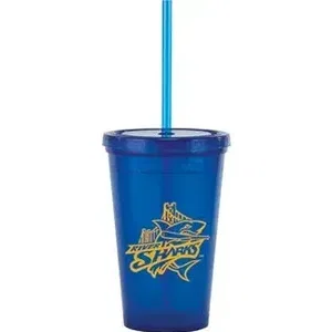 Personalized Bolero Tumbler With Straw - 16oz