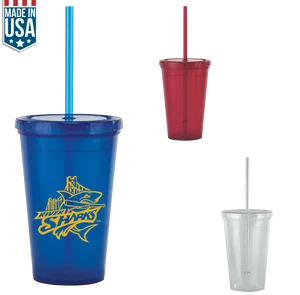 Personalized Bolero Tumbler With Straw - 16oz