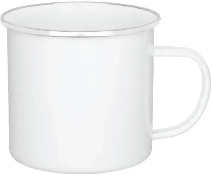 Custom Camper Enamel Mug - 16 oz. — view 2