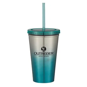 Chroma Stainless Steel Tumbler - 16 Oz.