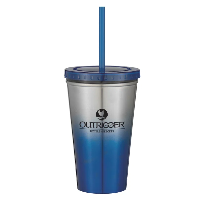 Chroma Stainless Steel Tumbler - 16 Oz. — view 2
