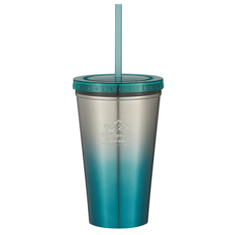 Chroma Stainless Steel Tumbler - 16 Oz. — view 5