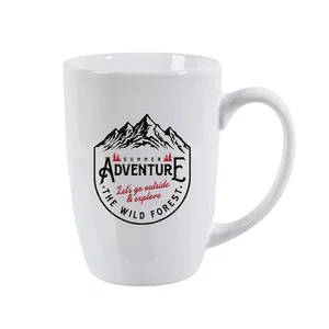 Custom Mocha Ceramic Mug - 16oz