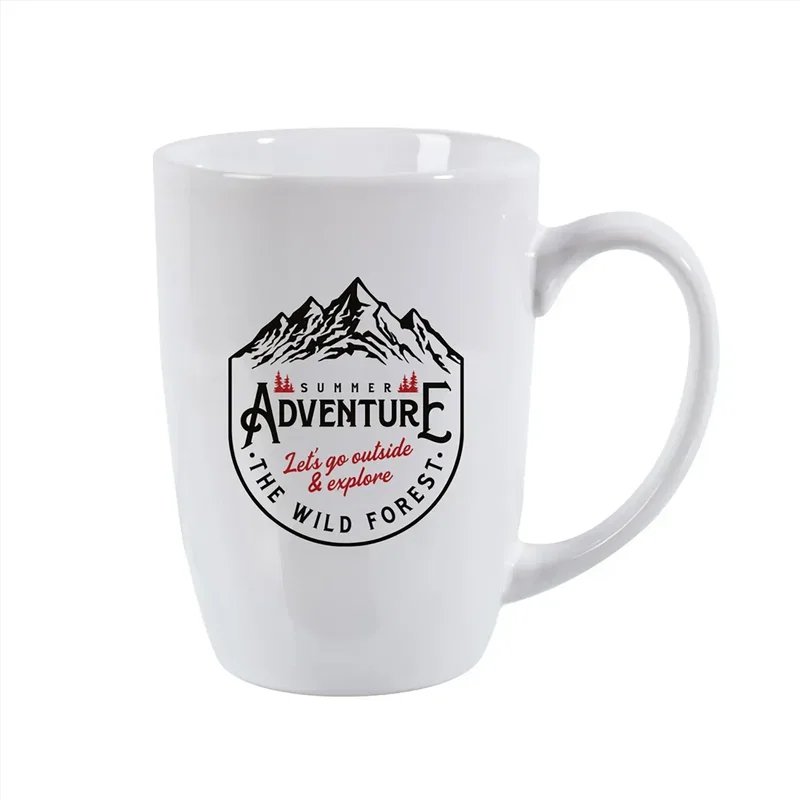 Personalized Classic Mocha Ceramic Mug - 16 oz. — view 5