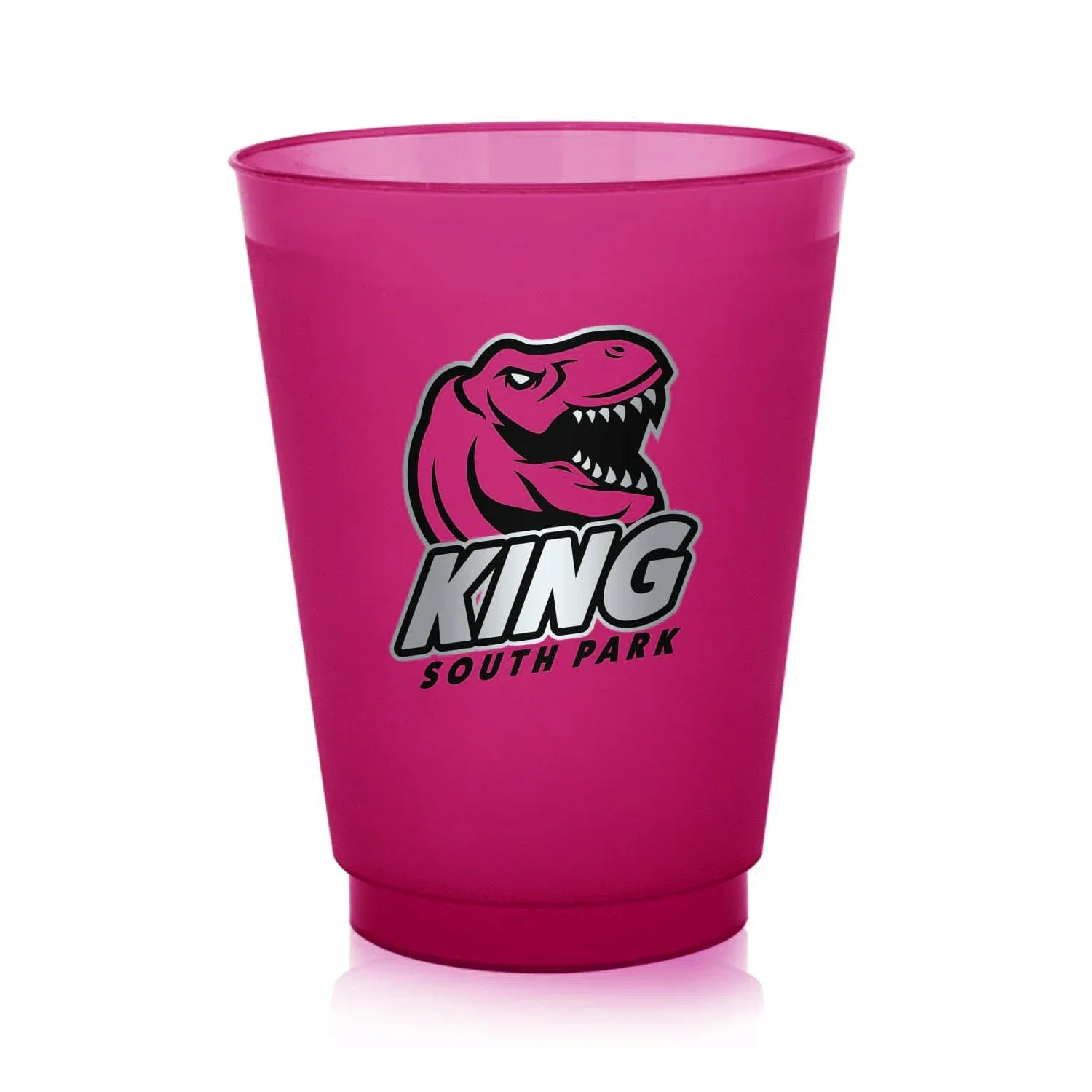 16 oz. Court Side Frosted Plastic Stadium Cup — view 16