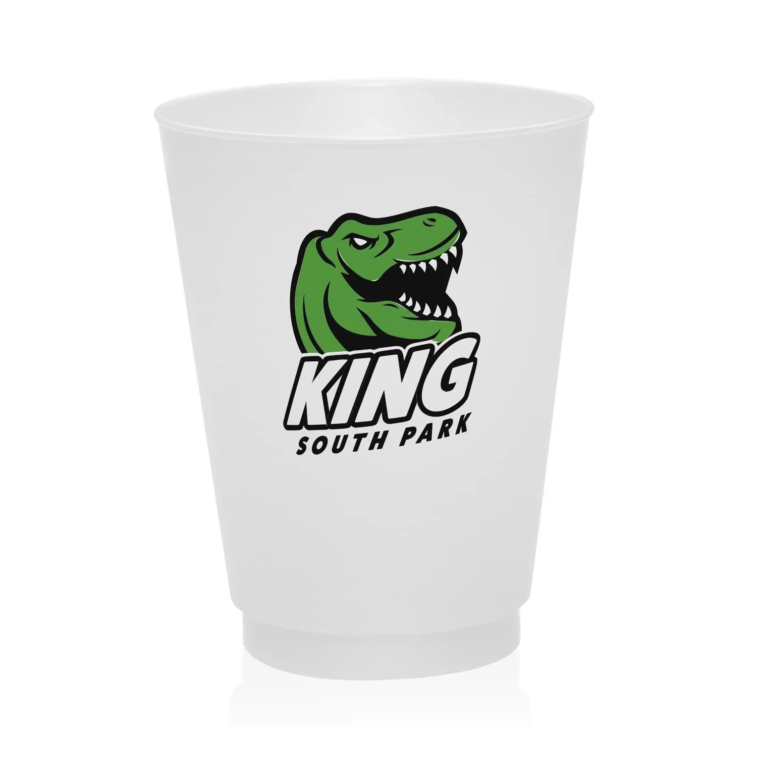 16 oz. Court Side Frosted Plastic Stadium Cup — view 18