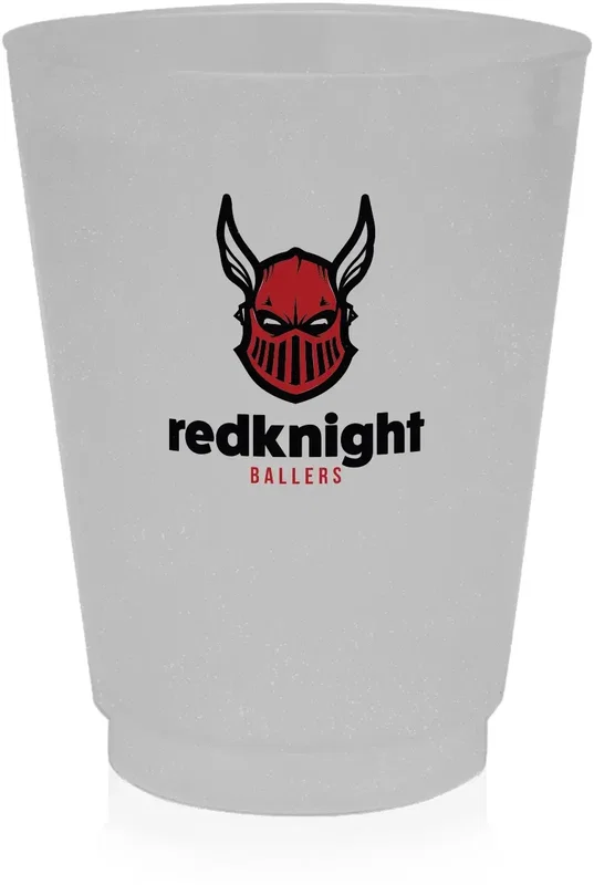 Custom Frosted Stadium Cups - 16 oz. (2 Color Imprint) — view 5