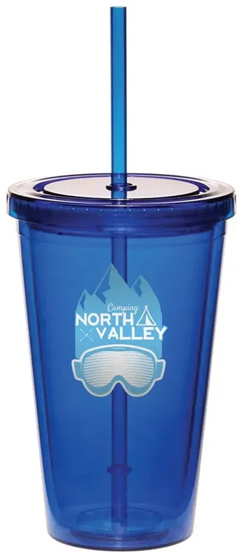 Personalized Acrylic Tumblers - 16 oz. (2 Color Imp.) — view 14