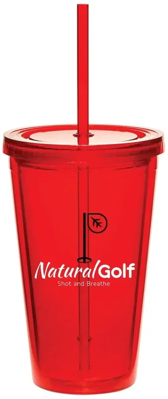 Personalized Acrylic Tumblers - 16 oz. (2 Color Imp.) — view 2