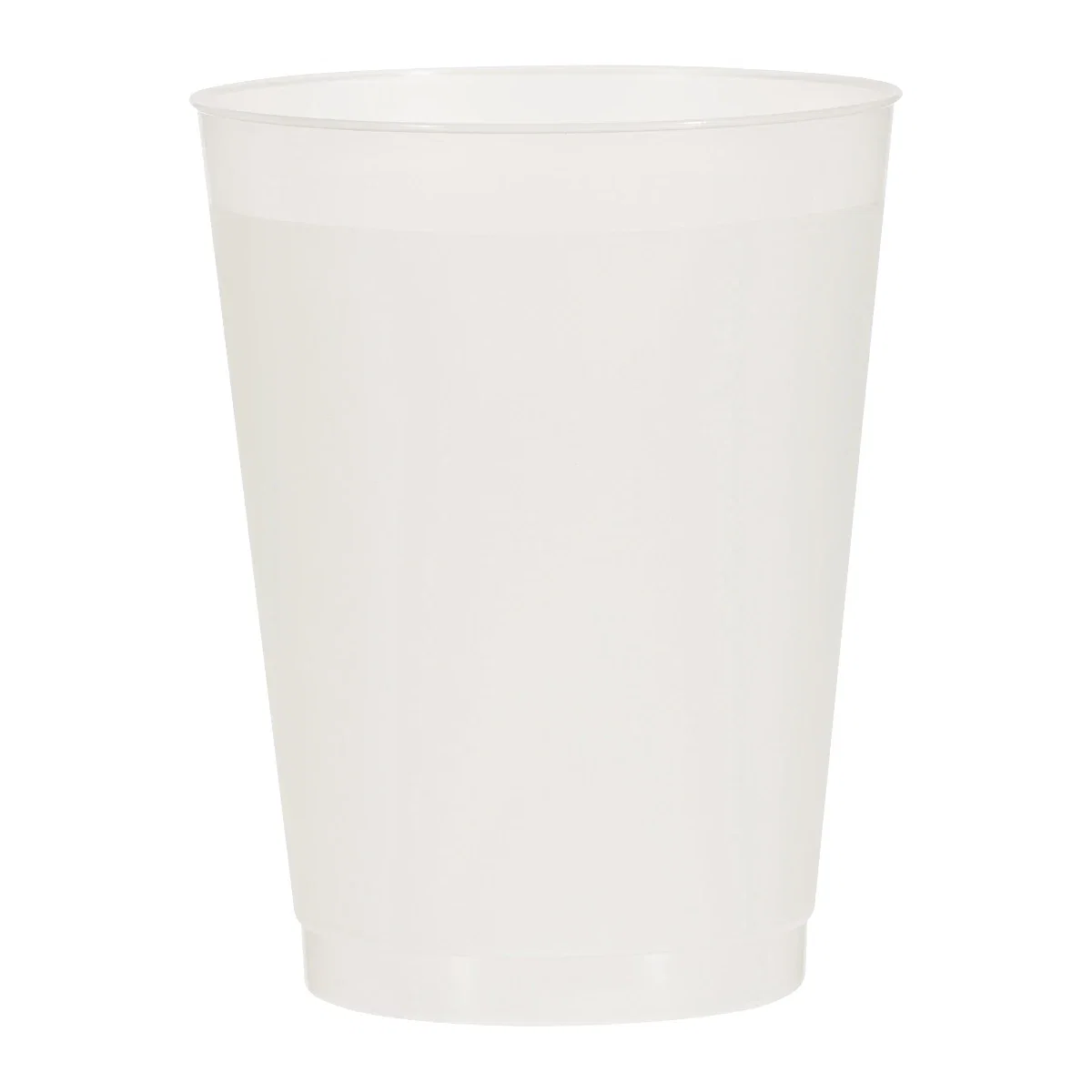 Tapered sides of the 16 ounce drinkware