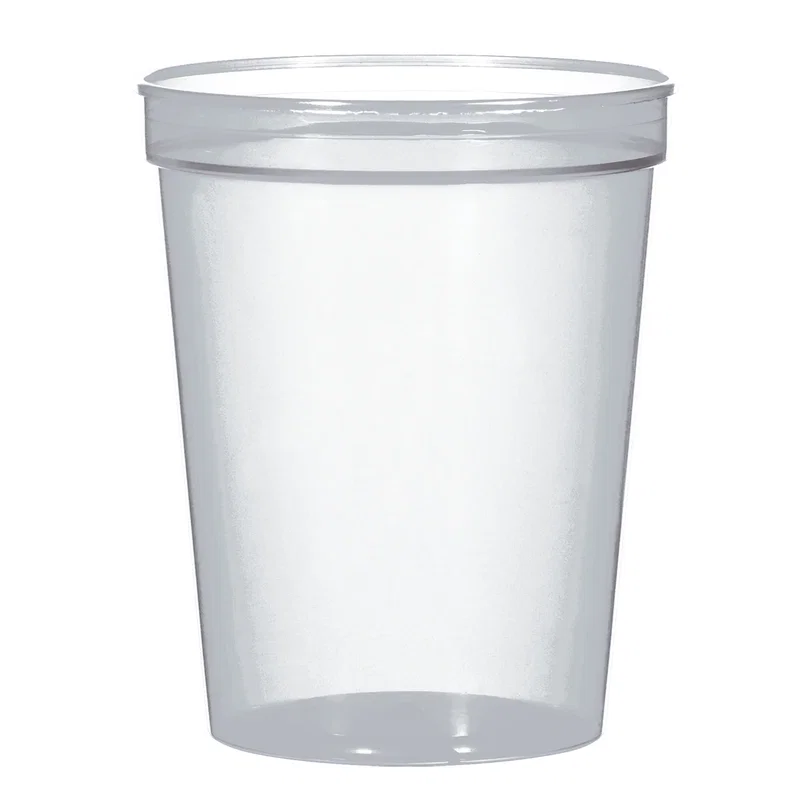 Left side of the cup with continuous artwork