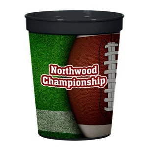 Full Color Big Game Stadium Cup — 4 Sizes