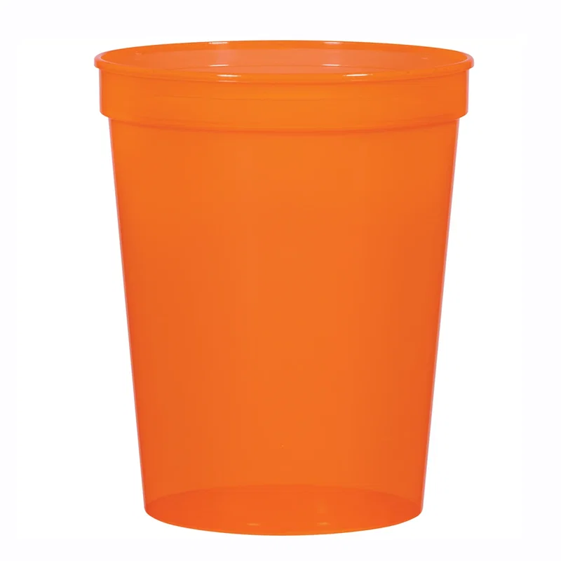 Tall cup photographed from a lower vantage point