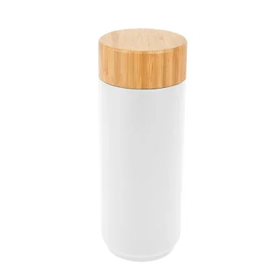 Side profile of the slim sixteen ounce container