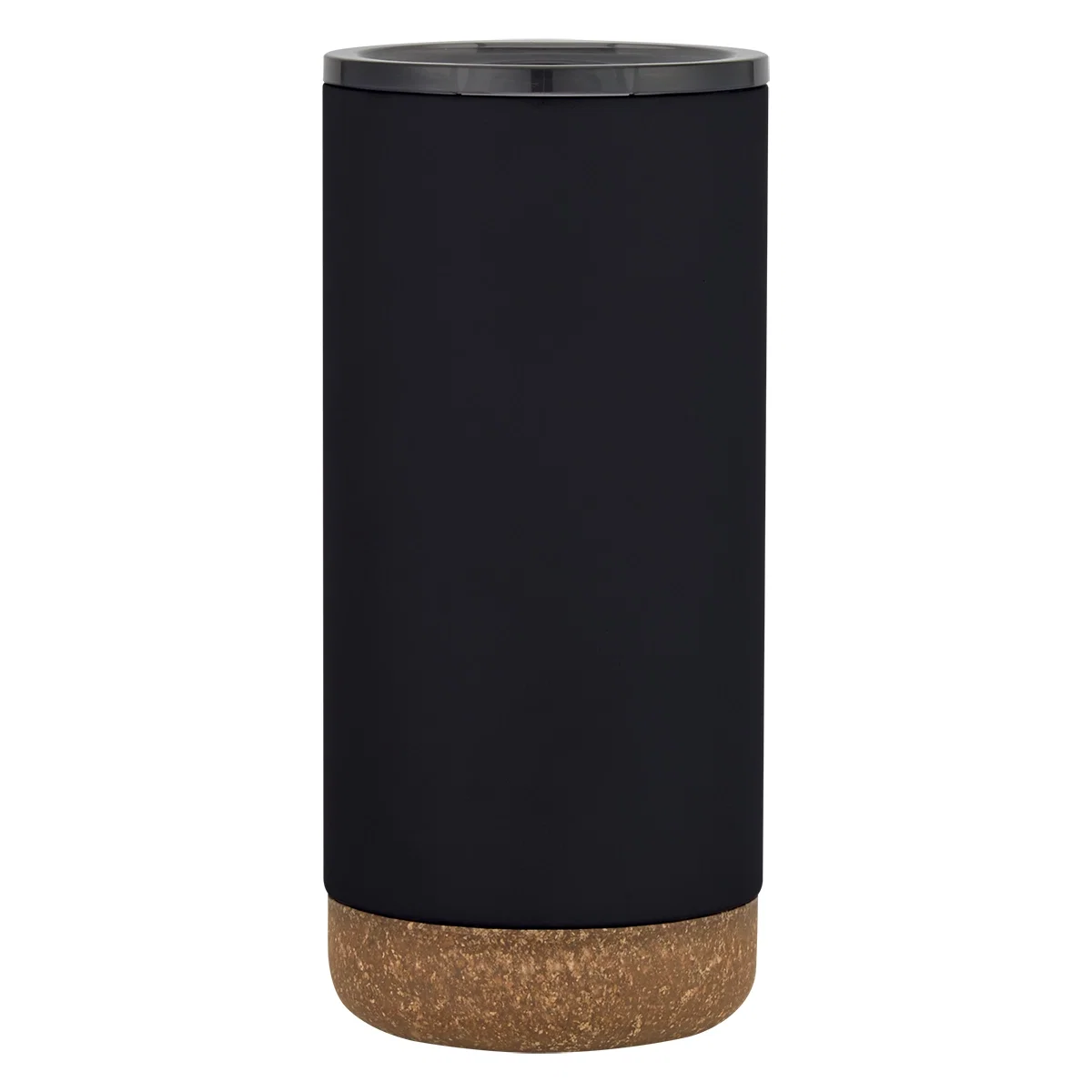 Lid seated on top of the tall drinkware