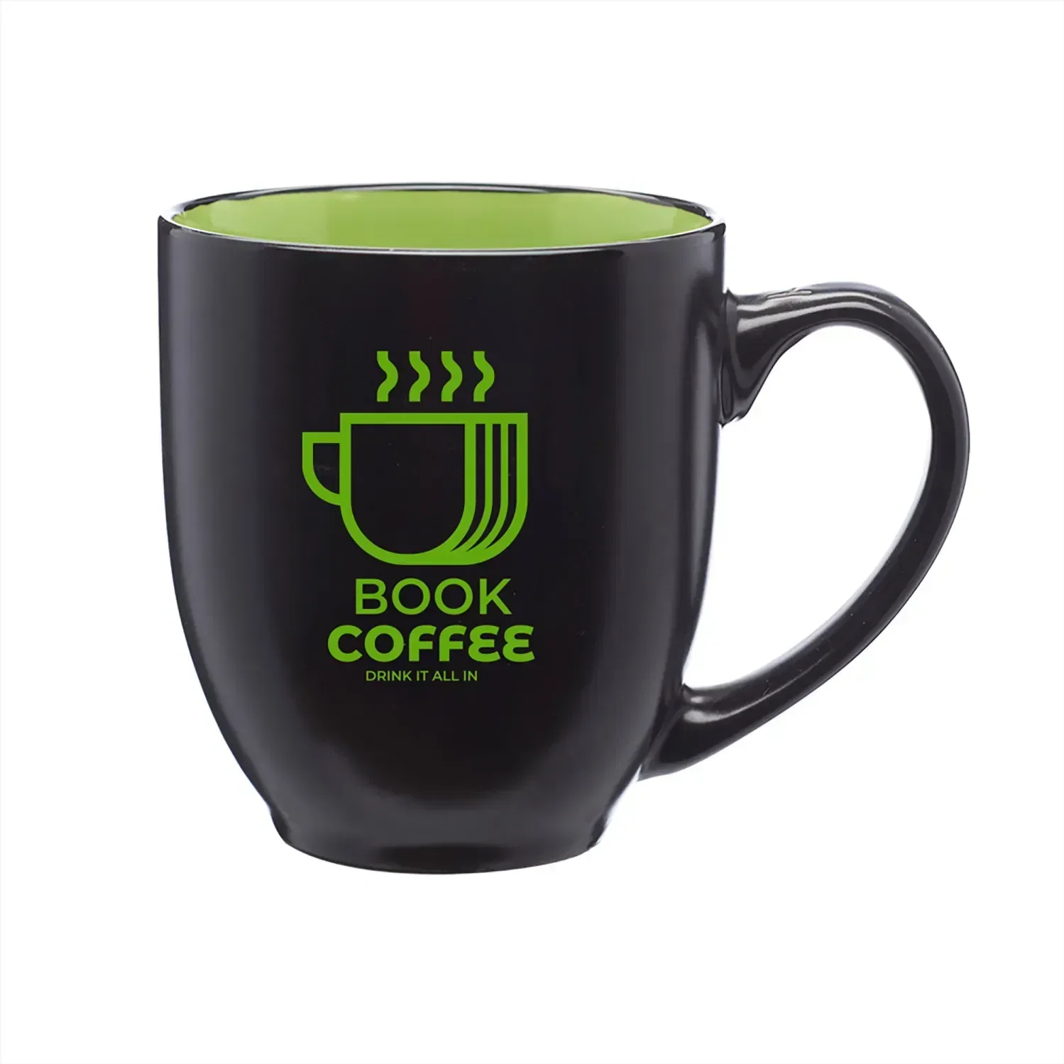 Custom Branded 16 oz. Hidden Hue Ceramic Bistro Mug