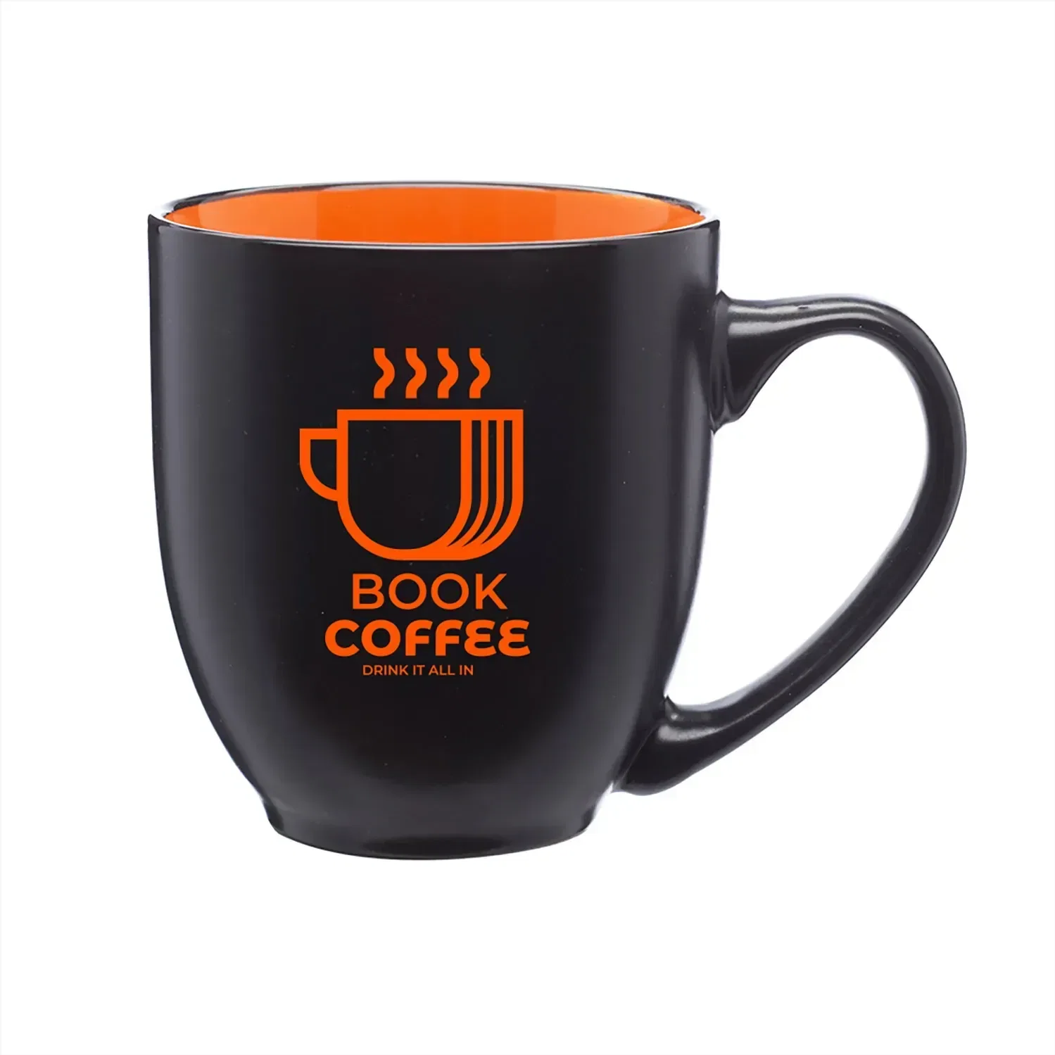 Custom Branded 16 oz. Hidden Hue Ceramic Bistro Mug — view 4