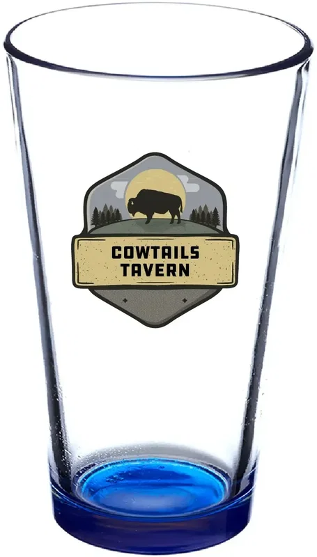 16 oz. Imported Pint Glasses w/ Full Color Imprint — view 5