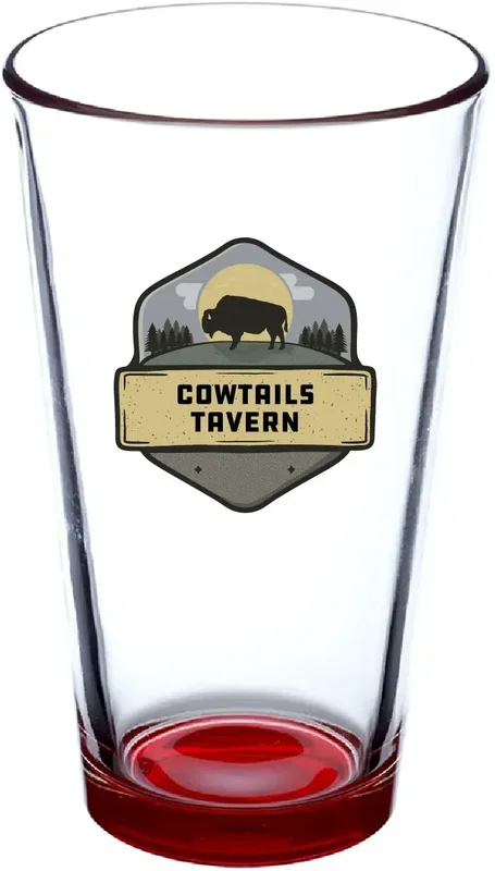 16 oz. Imported Pint Glasses w/ Full Color Imprint — view 6