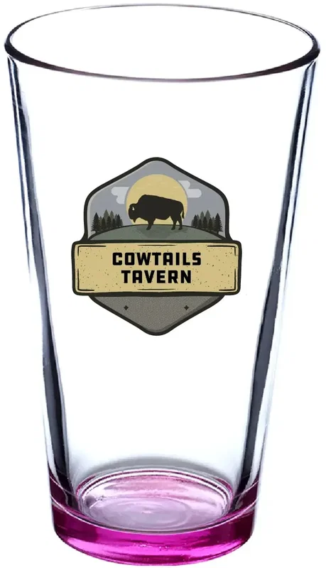 16 oz. Imported Pint Glasses w/ Full Color Imprint — view 7