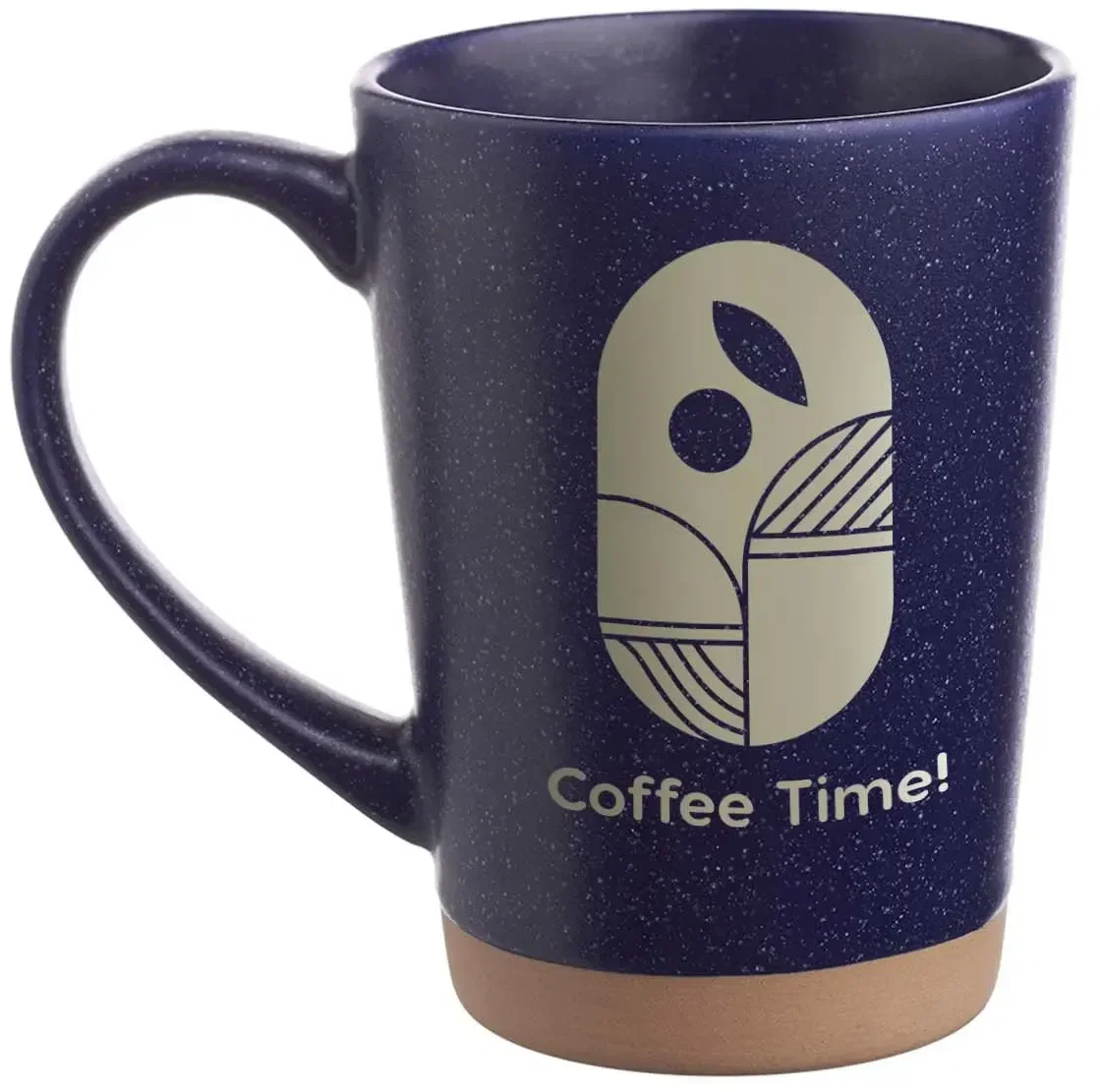 Custom Java Mug (16 oz.) - Speckled Clay Ceramic — view 4