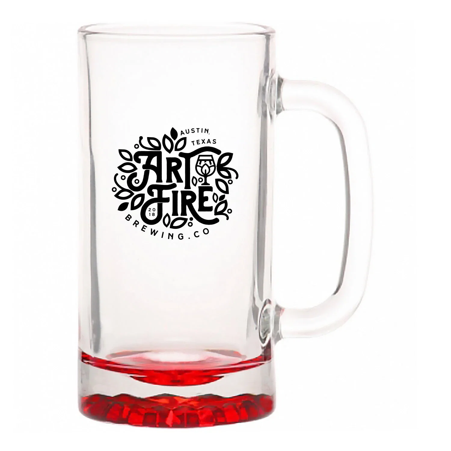 16 oz. Libbey® Tankard Starburst Beer Mug — view 3