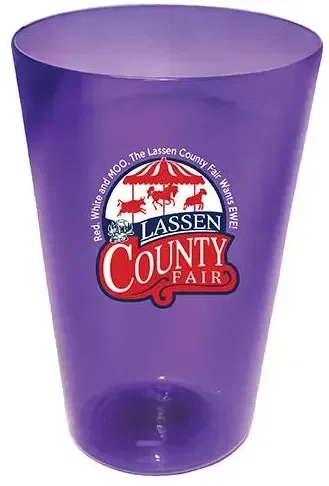 Imprinted Plastic Pint Glass - 16 oz. — view 10