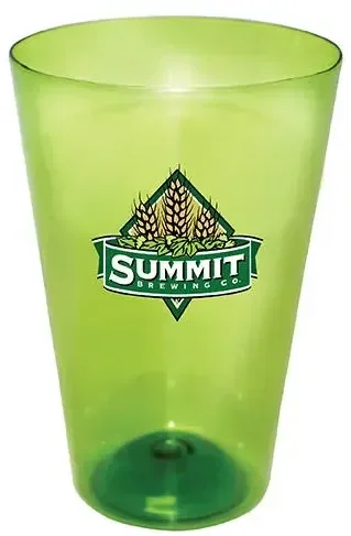 Imprinted Plastic Pint Glass - 16 oz. — view 11