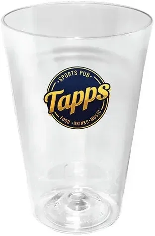 Imprinted Plastic Pint Glass - 16 oz. — view 13