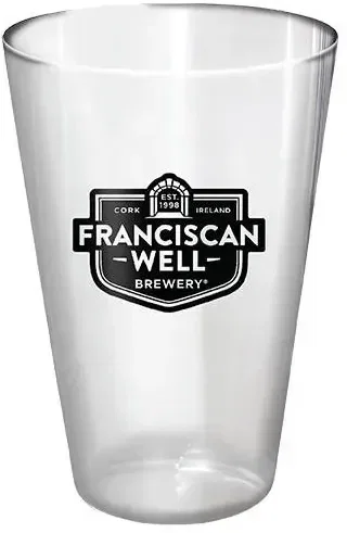Imprinted Plastic Pint Glass - 16 oz. — view 2