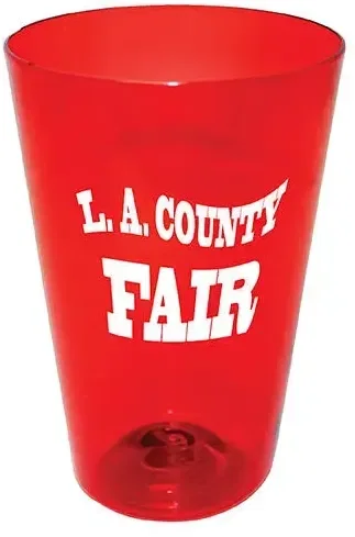 Imprinted Plastic Pint Glass - 16 oz. — view 6