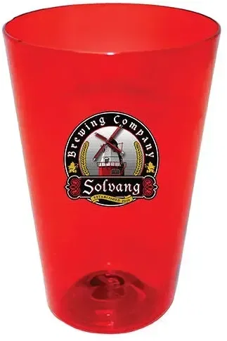 Imprinted Plastic Pint Glass - 16 oz. — view 9