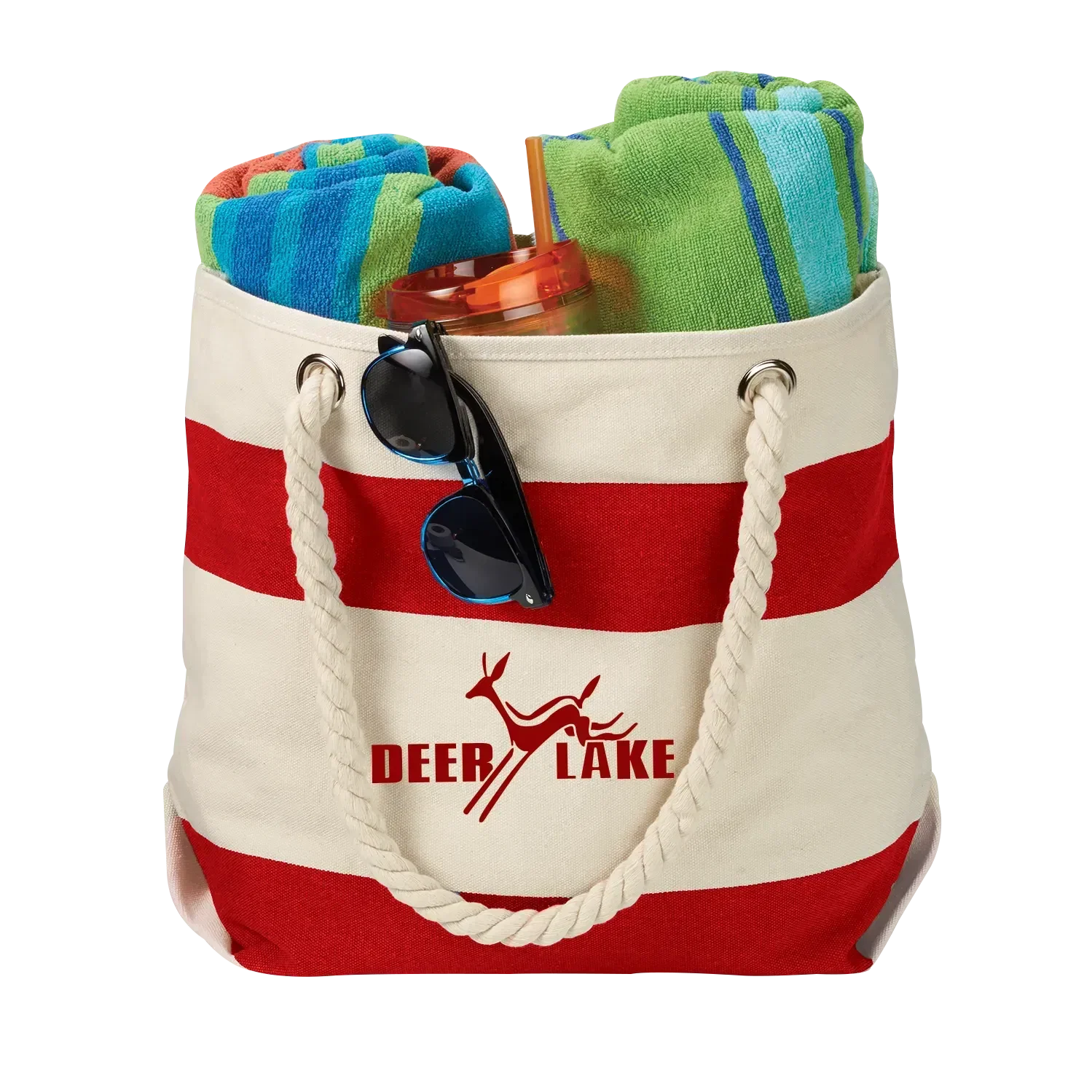 Customizable Canvas Boat Tote - 16 oz.