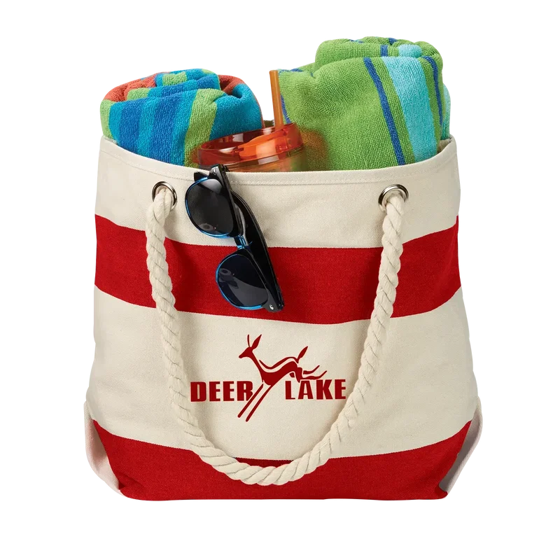 Customizable Canvas Boat Tote - 16 oz.